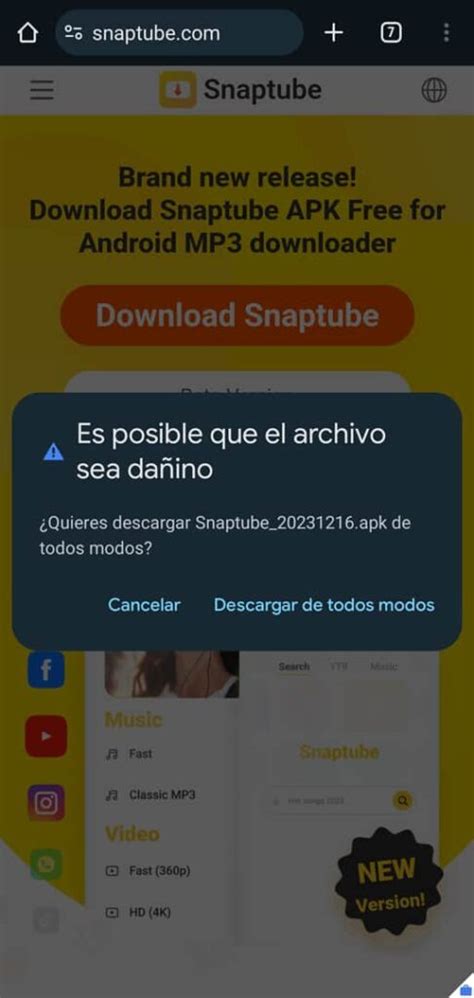 descargar snaptube el viejo|Descargar Snaptube